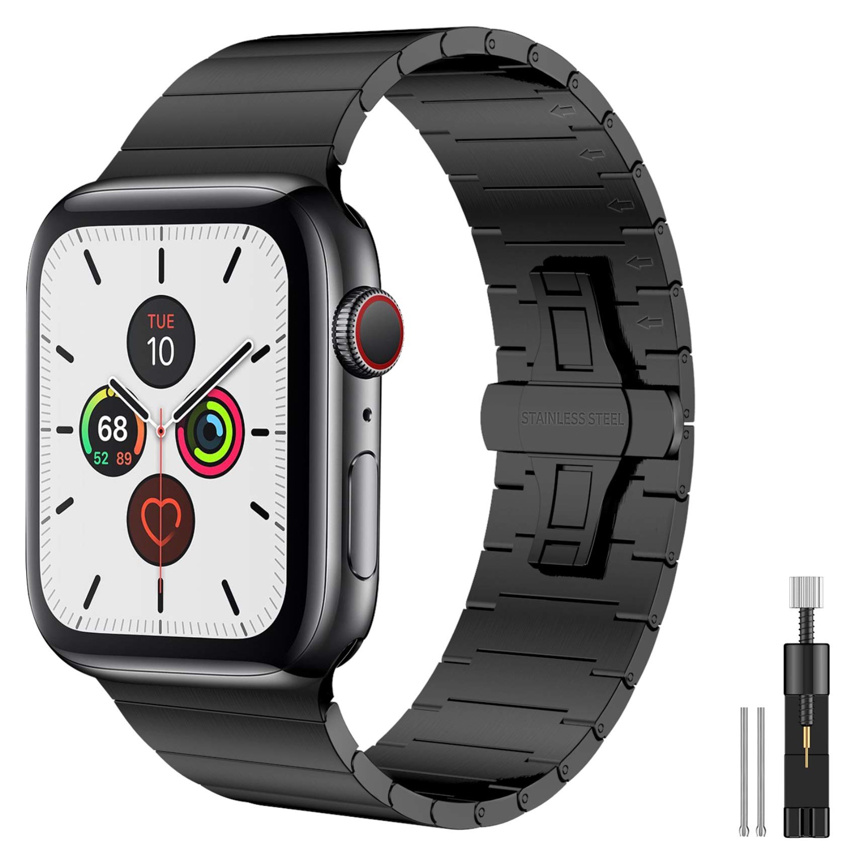 Amazon.com: Fitlink Compatible for Apple Watch Bands 42mm 44mm